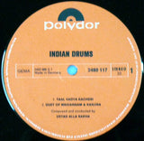 Ustad Alla Rakha* : Indian Drums (LP)