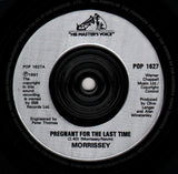 Morrissey : Pregnant For The Last Time (7", Single, Sil)