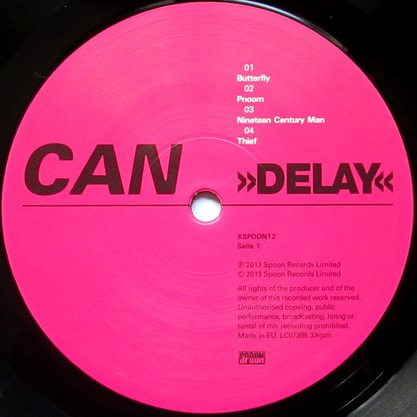 Can : Delay 1968 (LP, Album, RE, RM)