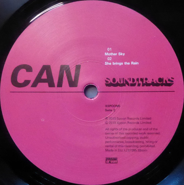 Can : Soundtracks (LP, Album, RE, RM)