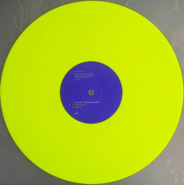 Pet Shop Boys : Se A Vida É (That's The Way Life Is) (12", Promo, Yel)