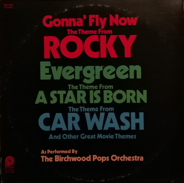 Birchwood Pops : Gonna Fly Now / Evergreen / Car Wash (LP, Album, RE)