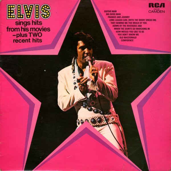 Elvis* : Elvis Sings Hits From His Movies (LP, Comp)