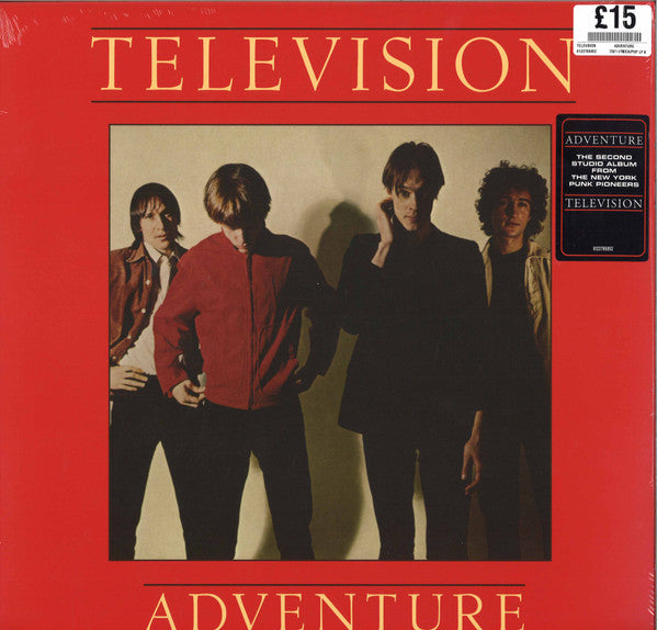 Television : Adventure (LP, Album, RE, RM)