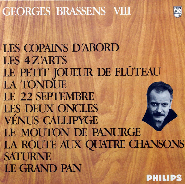 Georges Brassens : VIII (LP, Album, RE)