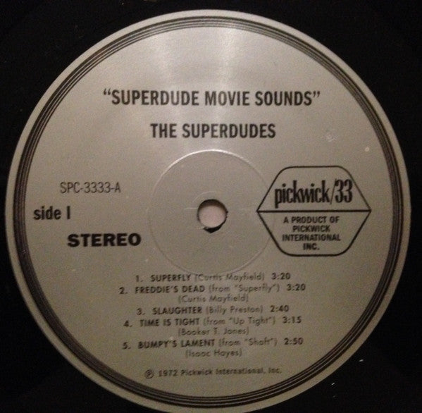 The Superdudes : Superdude Movie Sounds (LP, Album, RE)