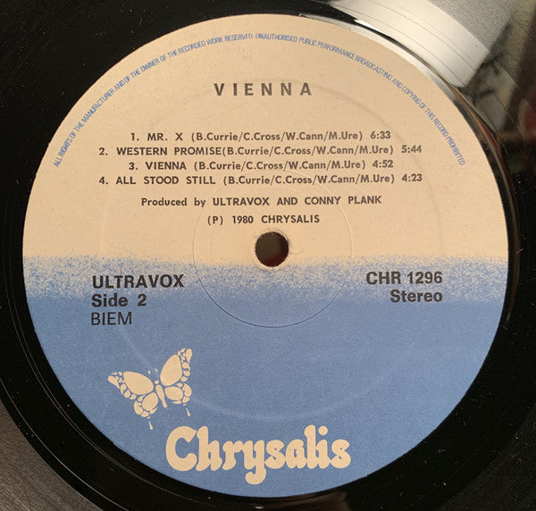 Ultravox : Vienna (LP, Album)