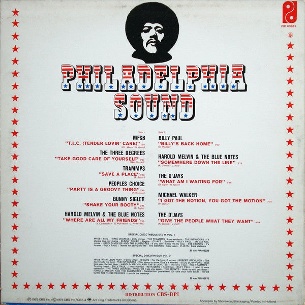 Various : Philadelphia Sound Spécial Discothèques Volume 3 (LP, Comp)