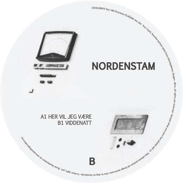 Nordenstam* : Her Vil Jeg Være (12")