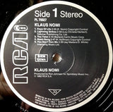 Klaus Nomi : Klaus Nomi  (LP, Album)