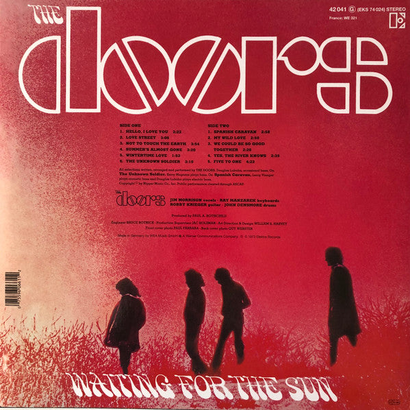 The Doors : Waiting For The Sun (LP, Album, RE, 180)