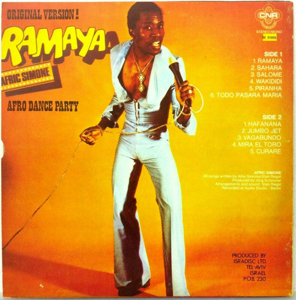 Afric Simone : Ramaya (LP, Album)