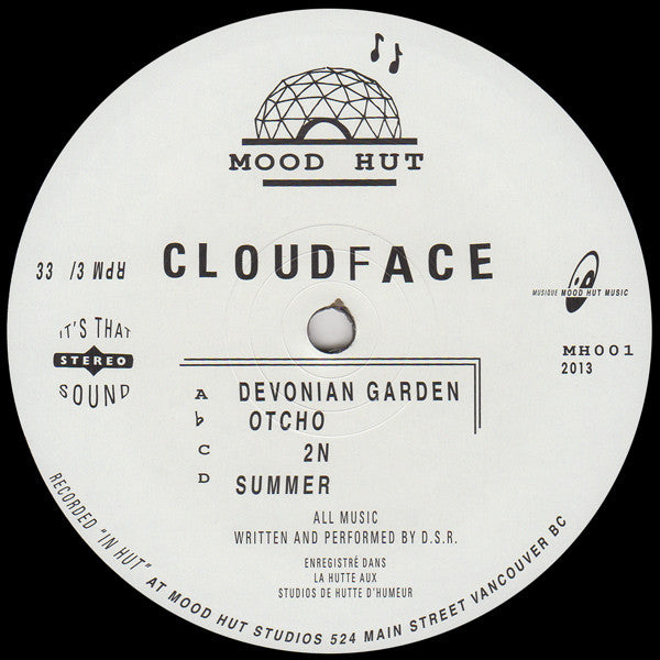 Cloudface : Devonian Garden (12", EP, RP)