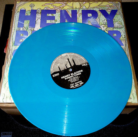 Henry Blacker : Summer Tombs (LP, Album, S/Edition, Blu)