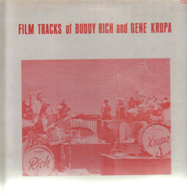 Buddy Rich And Gene Krupa : Film Tracks Of Buddy Rich And Gene Krupa (LP, Album)