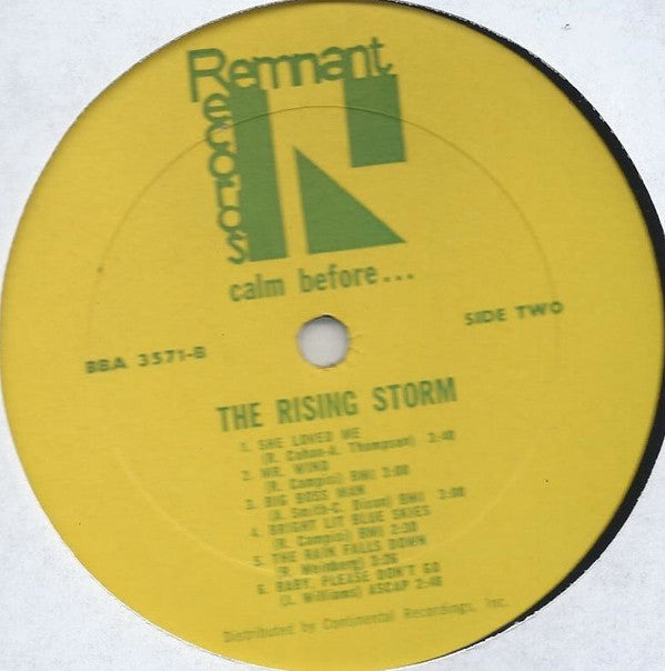 The Rising Storm : Calm Before... (LP, Album, Mono)