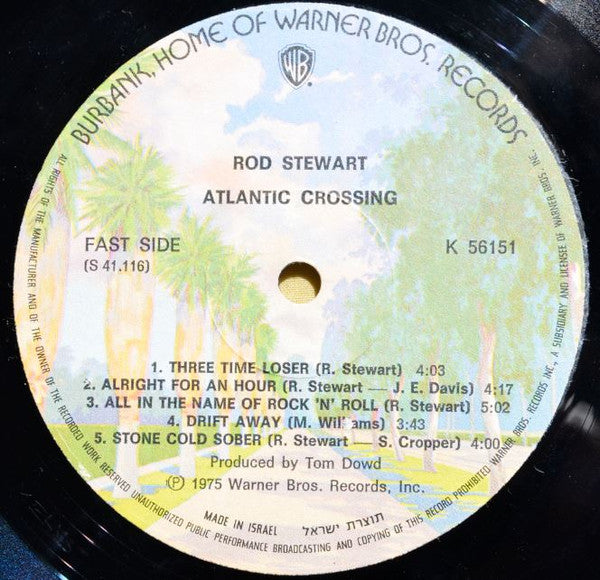 Rod Stewart : Atlantic Crossing (LP, Album)