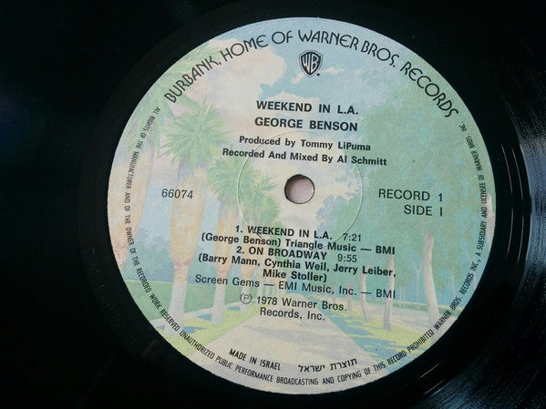 George Benson : Weekend In L.A. (2xLP, Album, Gat)