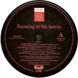 Level 42 : Running In The Family (LP, Album)