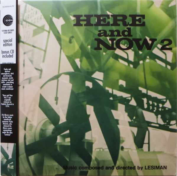 Lesiman : Here And Now Vol. 2 (LP, RE, S/Edition + CD)