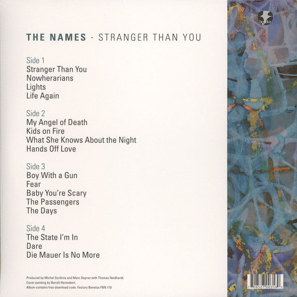 The Names : Stranger Than You (2xLP, Album)