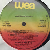 Various : American Heroes (LP, Album, Gat)