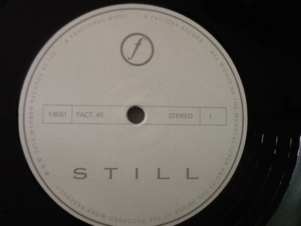 Joy Division : Still (2xLP, Album, RE, RM, 180)