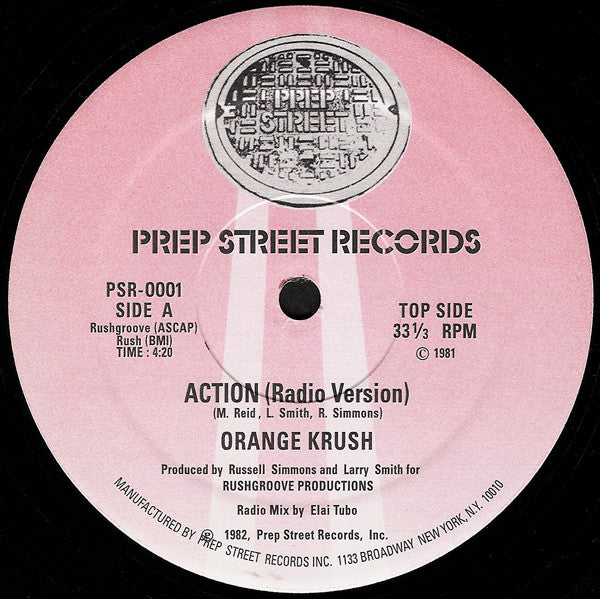 Orange Krush : Action (12")