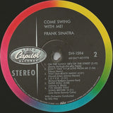 Frank Sinatra : Come Swing With Me! (LP, Album, RE)