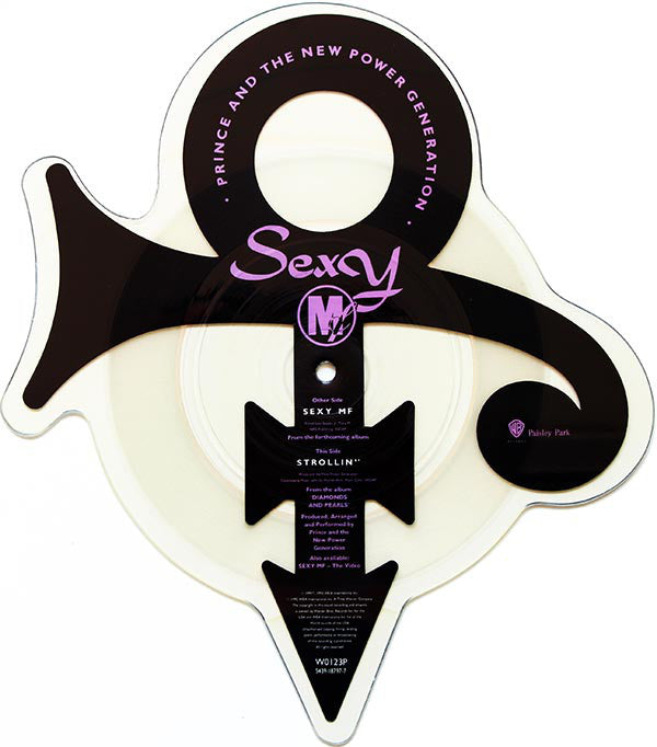 Prince And The New Power Generation : Sexy MF (7", Shape, Single, Pic, S/Edition)