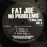 Fat Joe : No Problems / How Did We Get Here (12", Promo)