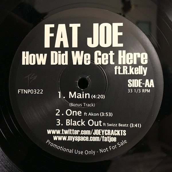 Fat Joe : No Problems / How Did We Get Here (12", Promo)