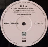 King Crimson : USA (LP, Album, RE, RM, 200)