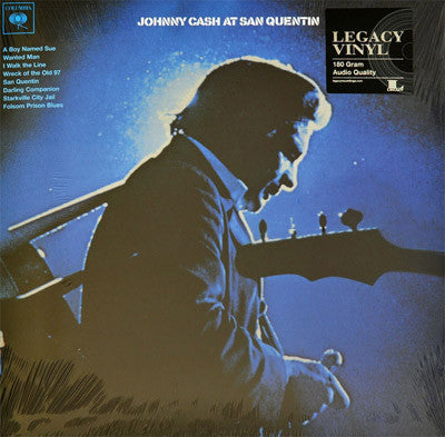 Johnny Cash : Johnny Cash At San Quentin (LP, Album, RE, RP, 180)