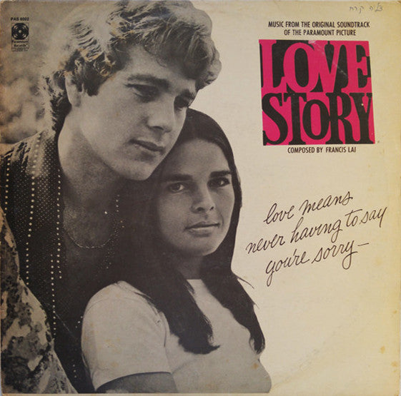 Francis Lai : Love Story - Music From The Original Soundtrack (LP, Album, Sou)