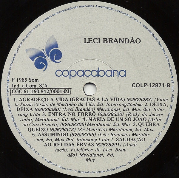 Leci Brandão : Leci Brandão (LP)