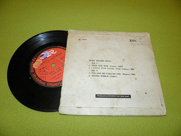Ricky Nelson (2) : Teen Age Idol (7", EP)