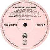 King Crimson : Starless And Bible Black (LP, Album, RE, 200)