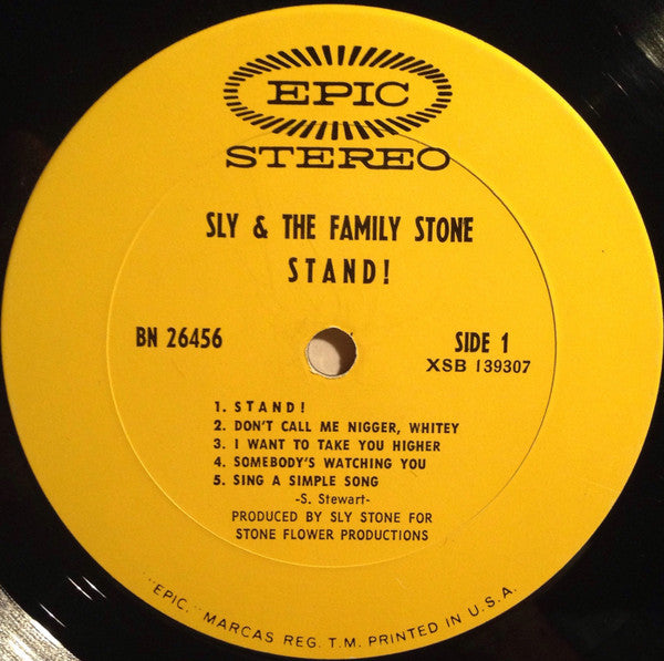 Sly & The Family Stone : Stand! (LP, Album, Ter)