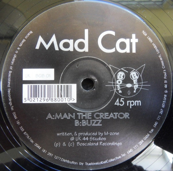 Mad Cat : Man The Creator (12")