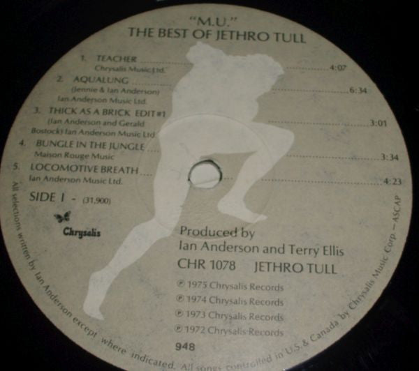 Jethro Tull : M.U. - The Best Of Jethro Tull (LP, Comp, DE )