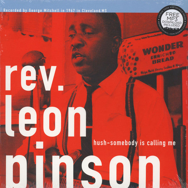 Leon Pinson : Hush - Somebody Is Calling Me (LP, Album, RE)