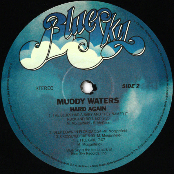 Muddy Waters : Hard Again (LP, Album, RE, 180)