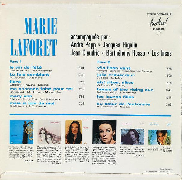 Marie Laforêt : Vol. 6 (LP, Album, Fli)