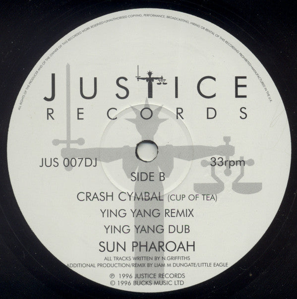 Sun Pharoah : Crash Cymbal (Cup Of Tea) (12", Promo)