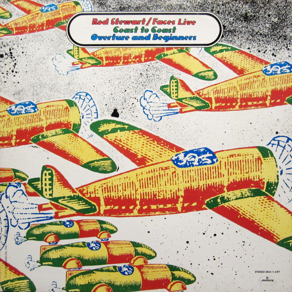 Rod Stewart / Faces (3) : Coast To Coast Overture And Beginners (LP, Album, San)
