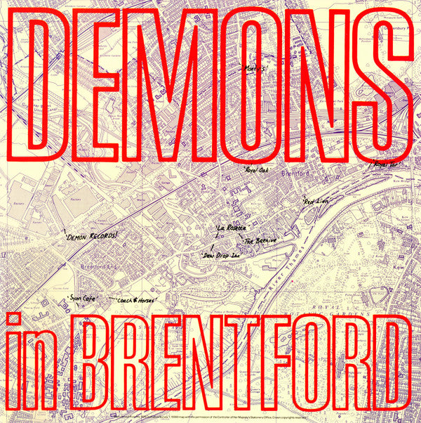 Various : Demons In Brentford (LP, Comp, Smplr)