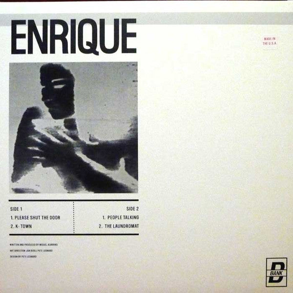 Enrique* : Please Shut The Door (12", EP)