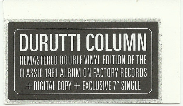 The Durutti Column : LC (LP, Album, RE + LP, Comp + 7", Single + RM)