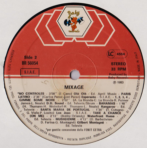 Various : Mixage (LP, Comp, Mixed)